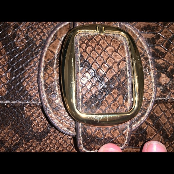 Brown oversized clutch - Picture 2 of 5